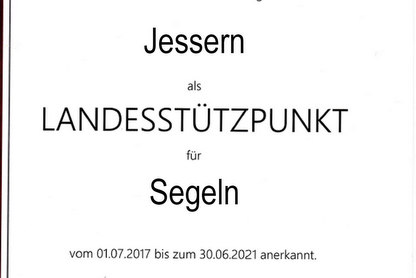 Landesstützpunkt Jessern bis 2021 anerkannt